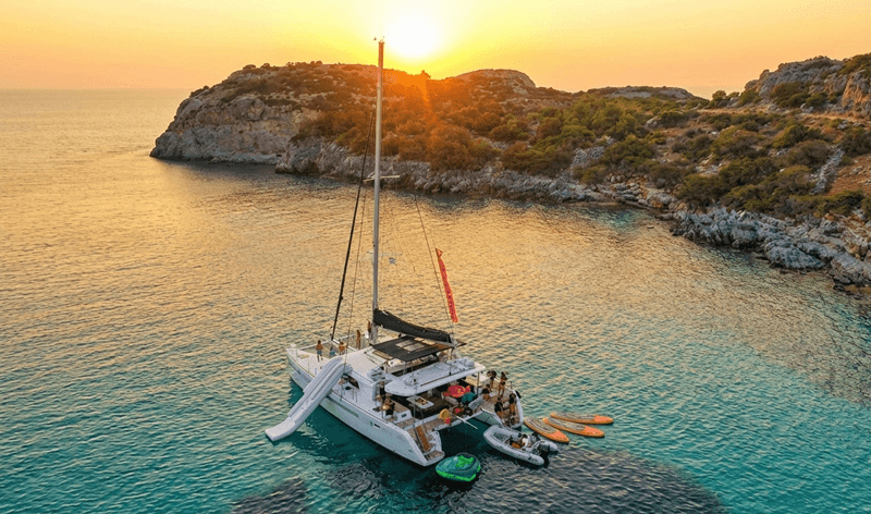 Sunset Luxury Catamaran Cruise to Anthony Quinn Bay (2)