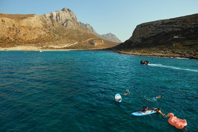 All Inclusive Sunset Luxury Catamaran Cruise in Crete Balos Lagoon Experience (16)