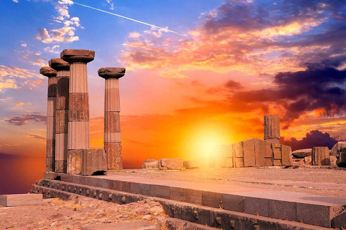 Temple of Poseidon Sunset Tour at Cape Sounio with Dinner (2)