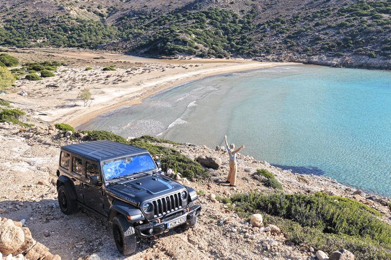 West Milos Sunset Jeep Safari — Hidden Beaches & Golden-Hour Picnic (5 Hours) (7)